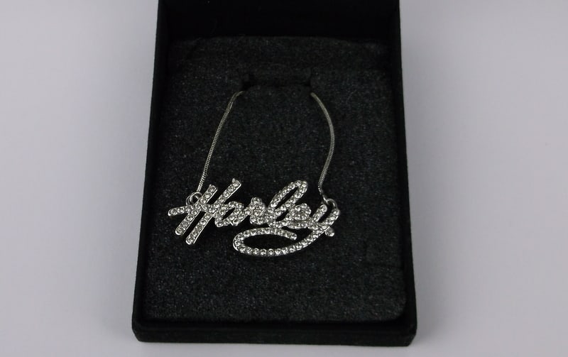 New Boxed Harley Davidson Signed Necklace 20" (1 of 3)