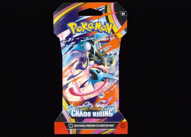 New Sealed Pokemon Chaos Rising TCG Pack Mega Evolution: p A New Sealed Never Weighed Never Searched Pokemon TCG Card Pack