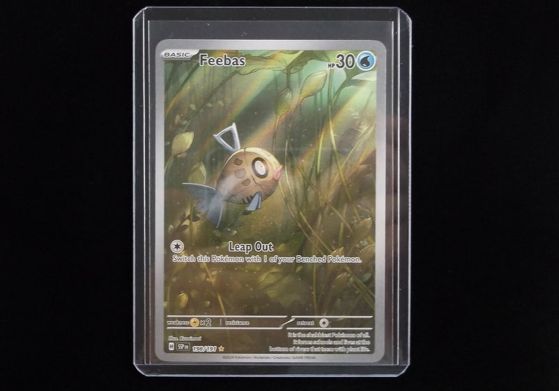 Mint 2024 Pokemon Feebas Illustration Secret Rare Full Art: q A Genuine Pokemon TCG Card in the listed condition in title, all are Unplayed
