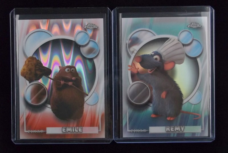 2 Mint 2026 Disney Topps Chrome Remy Emile Refractor Lot Ratatouille (1 of 2)