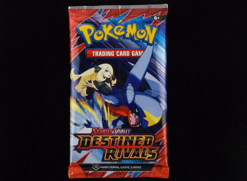 New Pokemon Sealed TCG Card Pack Destined Rivals: p A Brand New Sealed Never Weighed, Never Searched Pokemon TCG Pack that is Directly from a Sealed Box or Tin.