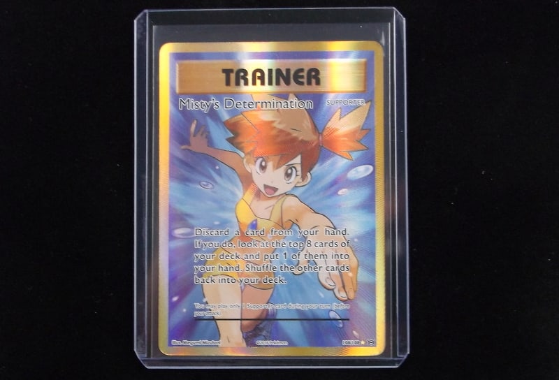 NM-M 2016 Pokemon Mistys Determination Secret Rare Gold Full Art: q A Genuine Pokemon TCG Card in the listed condition in title, all are Unplayed