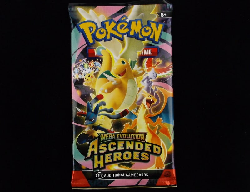New Sealed Pokemon Ascended Heroes TCG Card Pack (1 of 1)