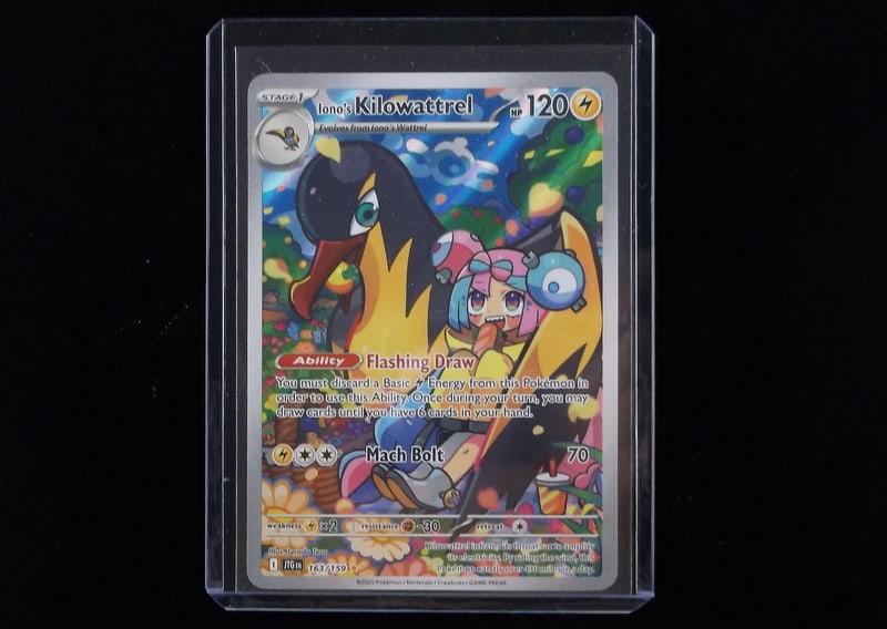 Mint 2025 Pokemon Ionas Kilowattrell Special Illustration Rare: q A Genuine Pokemon TCG Card in the listed condition in title, all are Unplayed