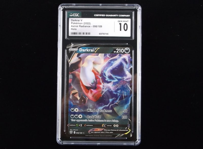 2022 Pokemon Darkrai V Astral Radiance Ultra Rare CGC 10 Gem Mint: q A Genuine Pokemon TCG Card in the listed condition in title, all are Unplayed