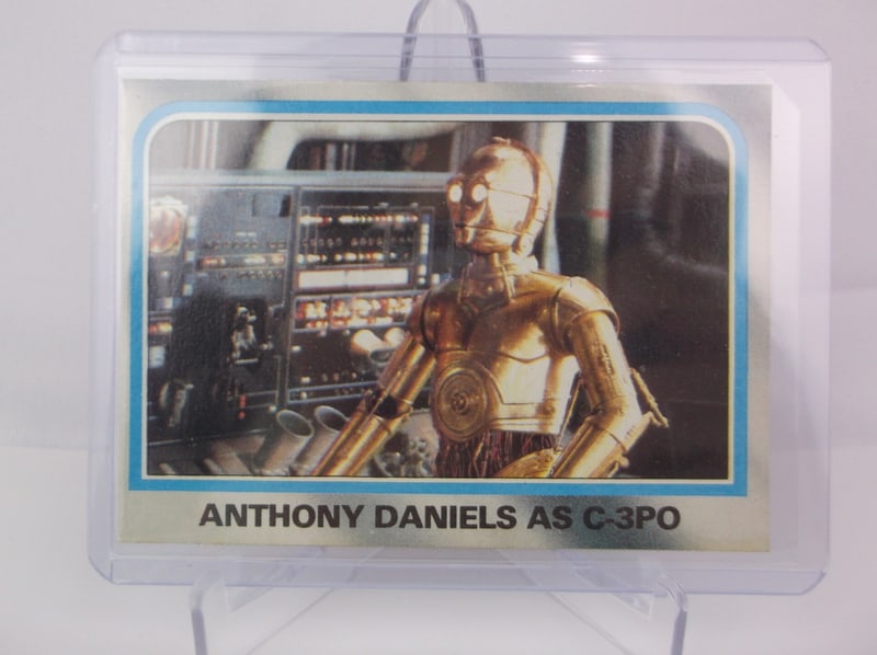 Mint Pack Fresh 1980 Topps Star Wars C-3PO Card Anthony Daniels (1 of 2)