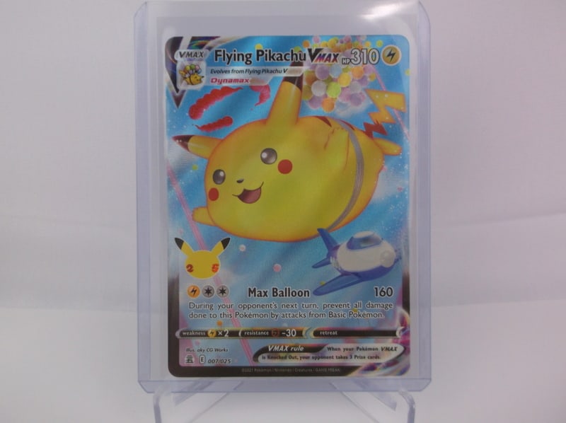 Mint+ 2021 Pokemon Flying Pikachu Vmax Ultra Rare Full Art Card: q A Genuine Pokemon TCG Card in the listed condition in title, all are Unplayed