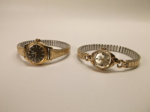Nice Vintage Bulova & Benrus Wristwatch Lot: both work nicely, and are in nice condition
