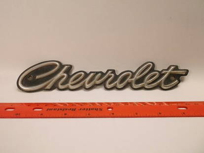 Antique Chevrolet Side Badge: .