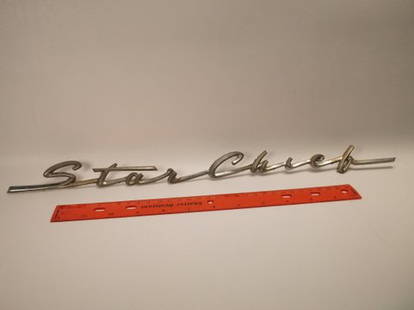 Antique Star Chief Auto Door Badge: .