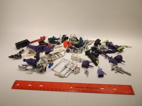 Vintage Transformers Weapons Accessories Lot 1980s: .
