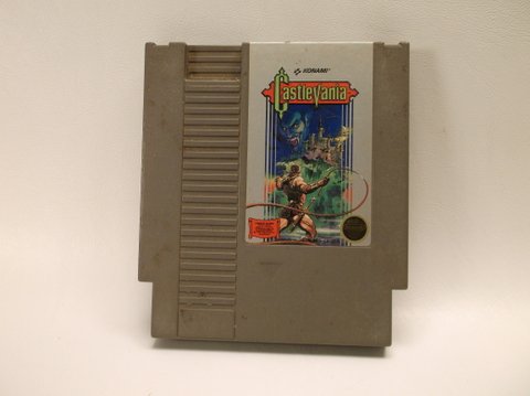 Vintage NES Nintendo Castlevania Game: Game Cartridge has been tested and works properly. May have some fading, discoloration, regular wear, etc.