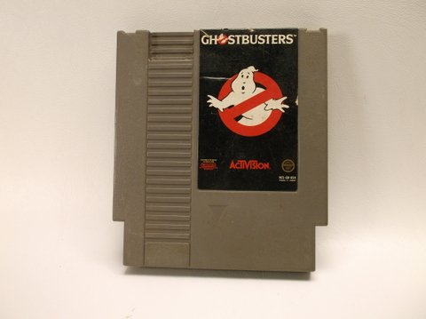 Vintage Nintendo NES Game Ghostbusters: Game Cartridge has been tested and works properly. May have some fading, discoloration, regular wear, etc.