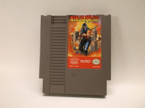 Vintage Nintendo NES Game Ninja Gaiden: Game Cartridge has been tested and works properly. May have some fading, discoloration, regular wear, etc.
