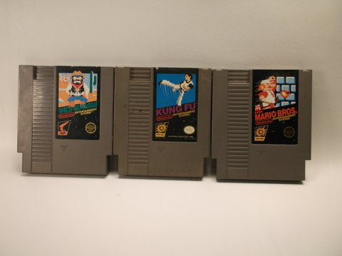 3 Vintage Nintendo NES Game Lot Mario Etc: Game Cartridge has been tested and works properly. May have some fading, discoloration, regular wear, etc.