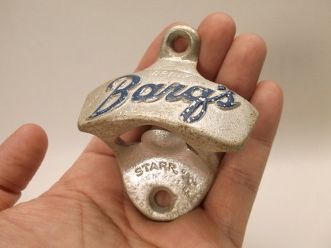 Antique Barq's Root Beer Bottle Opener: .