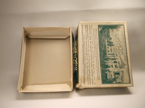 Antique 1940s-50s Milky Way Candy Bar Box: .