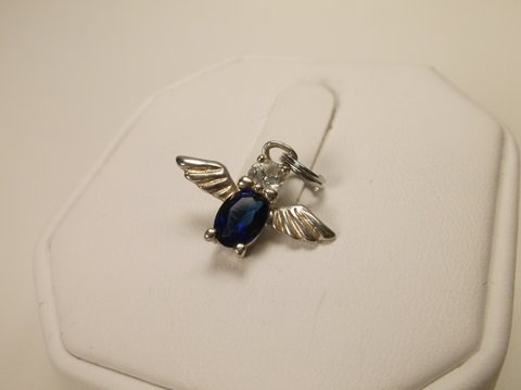 Sterling Silver Pendant Charm: .