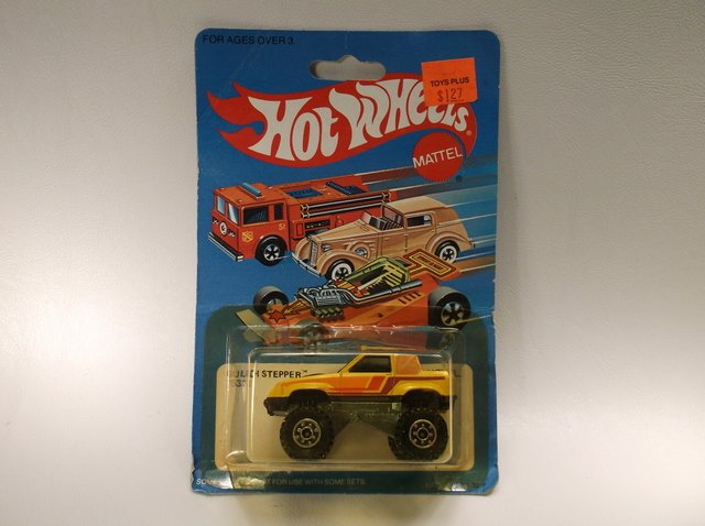 1982 Hot Wheels Gulch Stepper 7532 MOC: Titled date is what appears on the back of the package