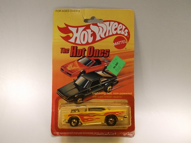 1982 Hot Wheels 57 Chevy 9638 MOC: Titled date is what appears on the back of the package