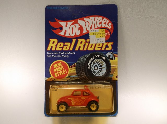 1982 Hot Wheels Baja Bug Red 9548 Unpunched MOC: Titled date is what appears on the back of the package