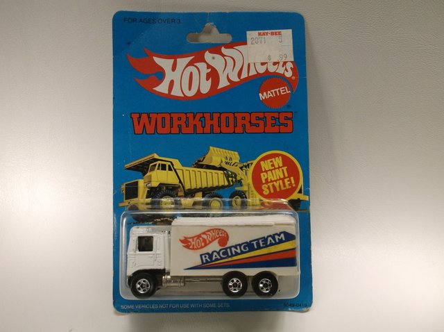 1979 Hot Wheels Hiway Hauler 9549 MOC Rare: Titled date is what appears on the back of the package