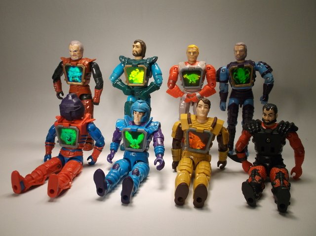8 Vintage 1987 Hasbro Visionaries Action Figures Lot: .
