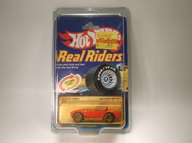 1982 Hot Wheels Real Riders Classic Cobra MOC 2535: .