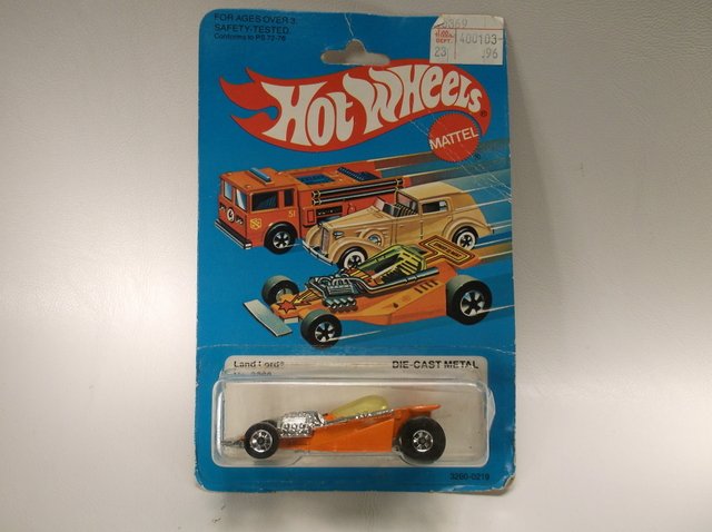 1982 Hot Wheels Land Lord 3260 MOC: Titled date is what appears on the back of the package