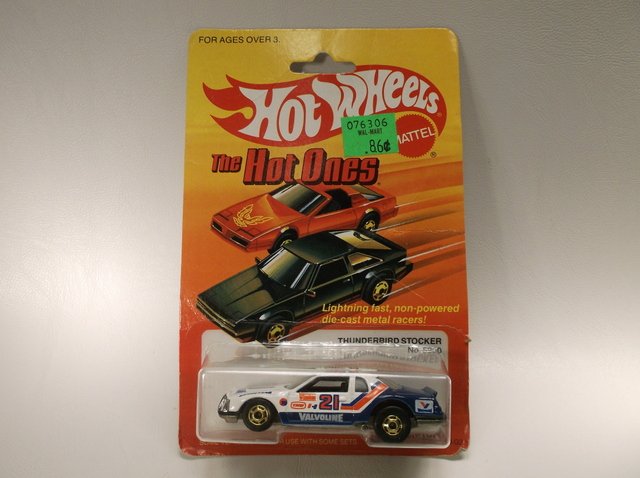 1983 Hot Wheels Thunderbird Stocker 5900 MOC: Titled date is what appears on the back of the package