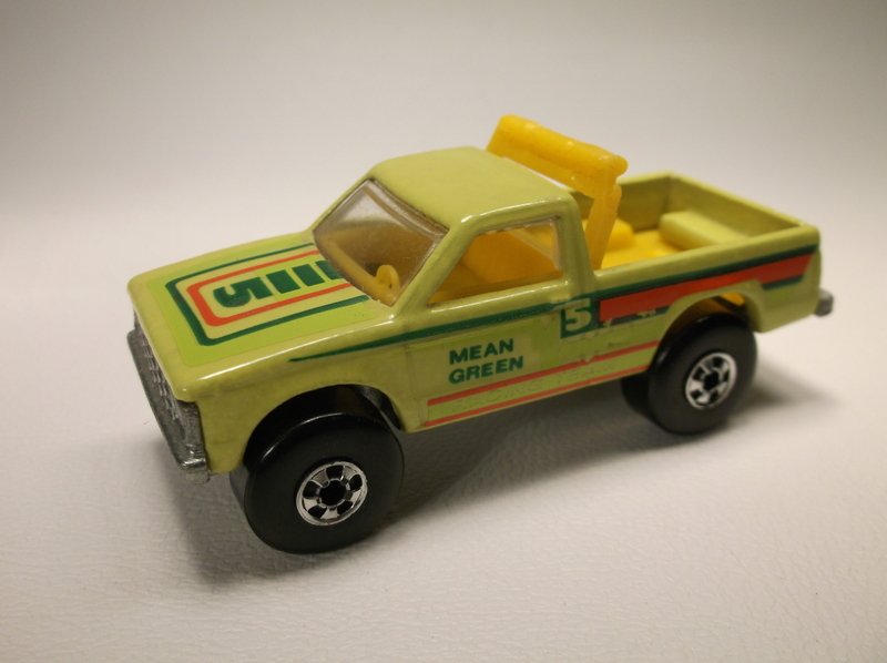hot wheels green truck
