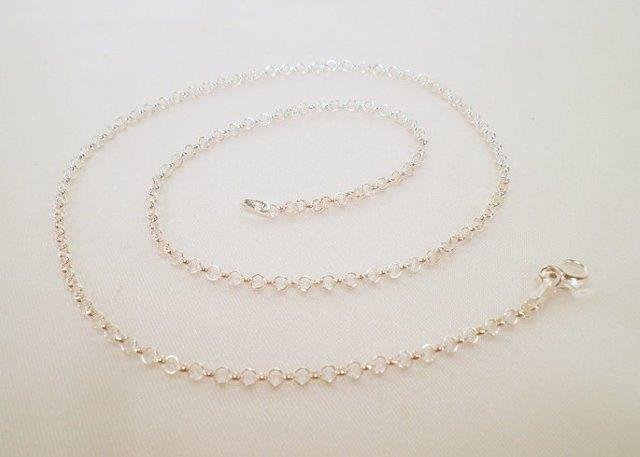 New Sterling Silver Rolo Chain 20 Inch Necklace: Stamped .925