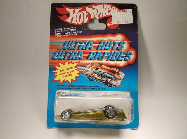1983 Hot Wheels Flame Runner 7528 Foreign Package: .