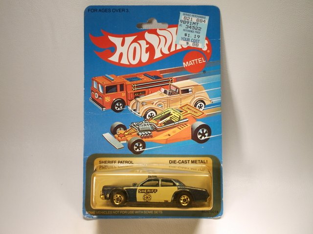 1982 Hot Wheels Sheriff Patrol 9526 MOC: .