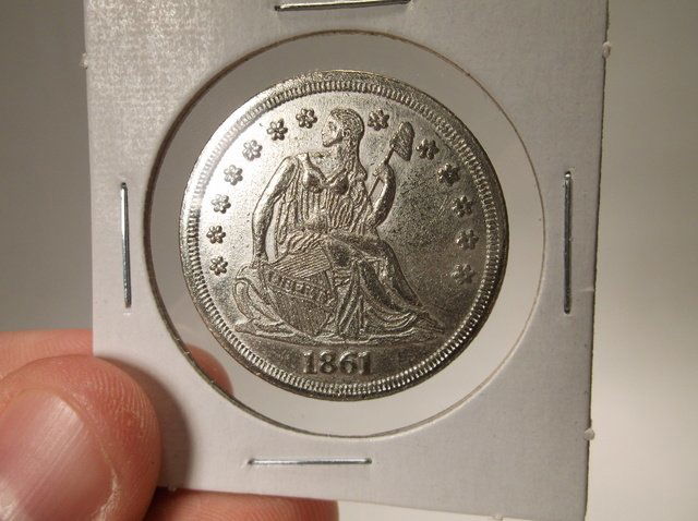 Civil War Confederate Half Dollar Coin: Nice Restrike