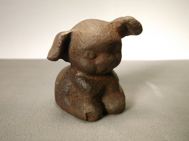 Cast Iron Griswold Pup Paper Weight: .