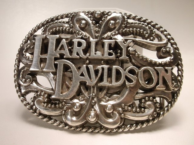 Nice Genuine Harley Davidson Belt Buckle: .