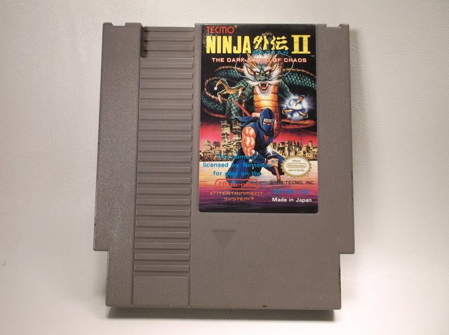 Nintendo NES Ninja Gaiden II Game: All Games and game systems are tested and work properly