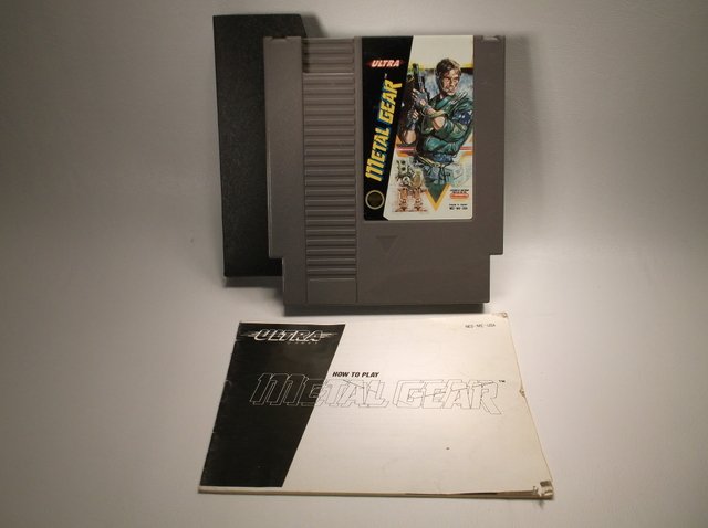 Nintendo NES Metal Gear Game With Booklet: All Games and game systems are tested and work properly