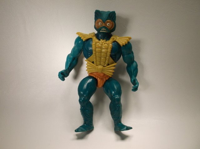 Vintage 1981 He-Man MOTU Mer-Man Figure: .