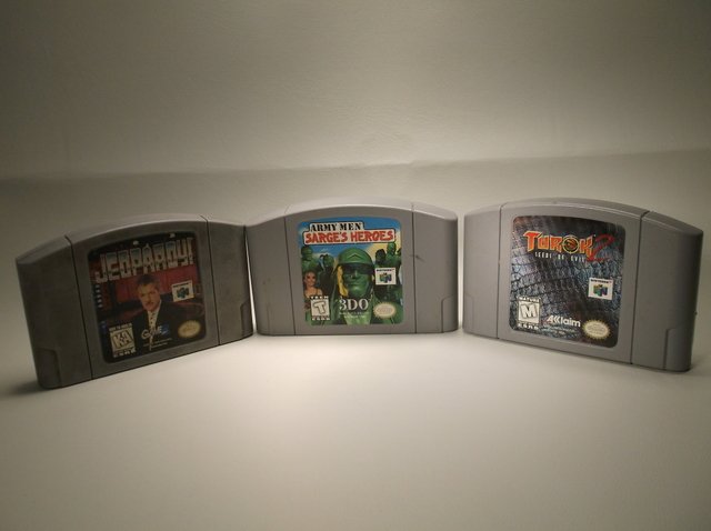 3 Nintendo 64 Games Lot: games have been tested and work properly