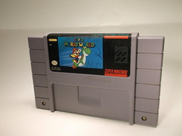 Super Nintendo Super Mario World Game: games have been tested and work properly