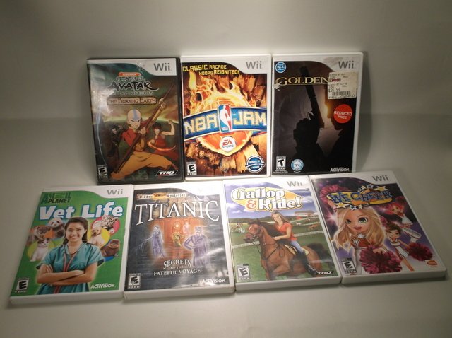Nice Nintendo Wii Game Lot Golden Eye More: all games are tested and work properly
