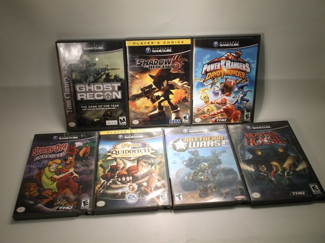 Nice Nintendo Game Cube Game Lot Sonic MMPR More: all games are tested and work properly