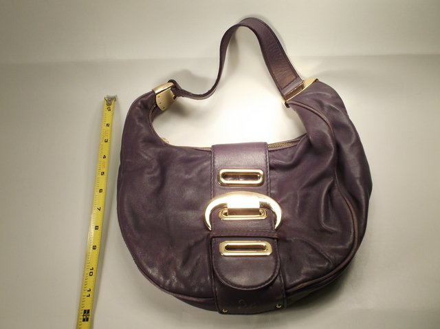 Michael Kors Leather Handbag Purse: Genuine Kors, shows wear from use