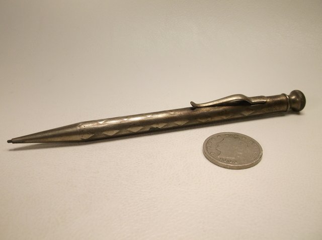 Antique Art Deco Mechanical Pencil: works nicely