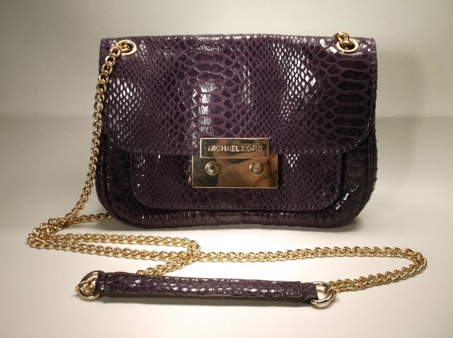 Nice Michael Kors Leather Handbag Purse Authentic: .