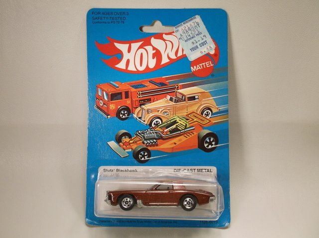 1982 Hot Wheels Stutz Blackhawk 1126 MOC: .