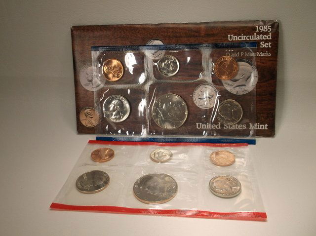 1985 US Double Proof Set: .