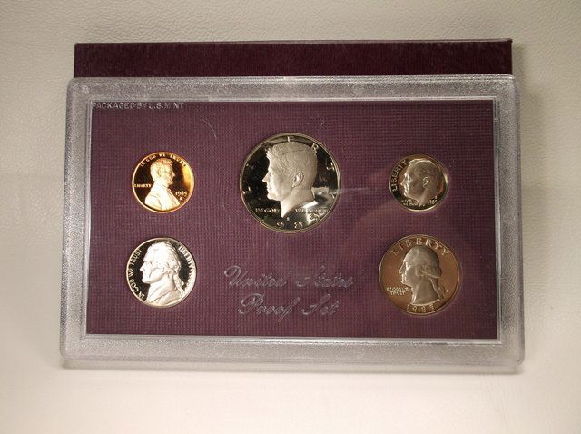1985 US Mint Proof Set: .